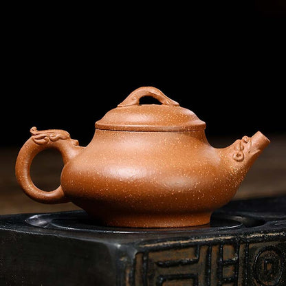 tea pot Chinese character carved freedom yixing zisha jiangpo clay pot marked