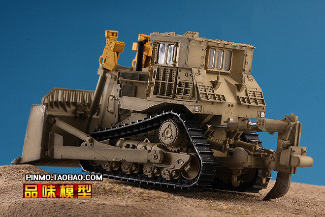 1/72 US Army D9R Armored Engineering Bulldozer Model Sand Color Coating