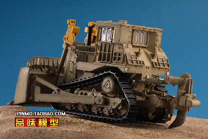1/72 US Army D9R Armored Engineering Bulldozer Model Sand Color Coating