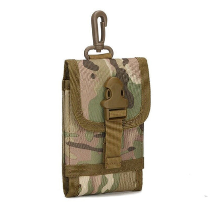 Metal Detector Camo Bag Waist Pack Hook Loop Belt Pouch Military Outdoor Sports