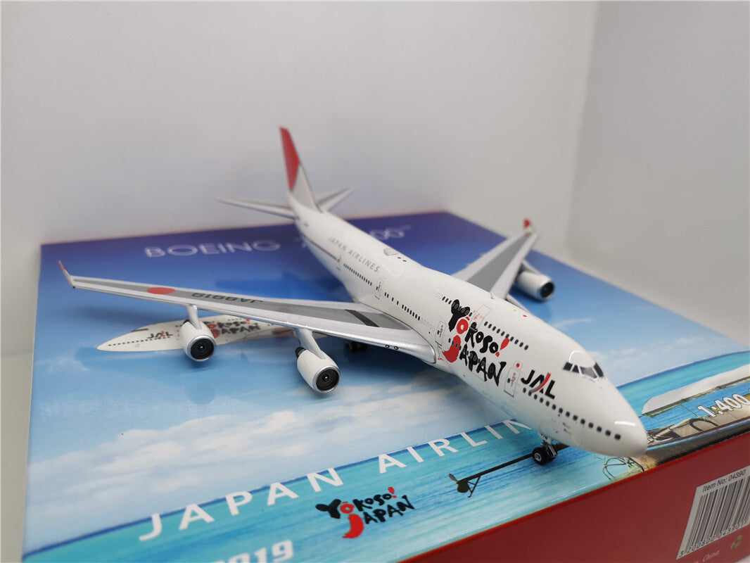 1:400 Phoenix JAPAN AIRLINES B747-400 Airplane Diecast Aircraft Plane Model