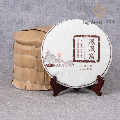 Pu'er Tea Raw Sheng Cha Cake 357g 2022 Yiwu Fenghuangwo Spring Tea Ancient Tree