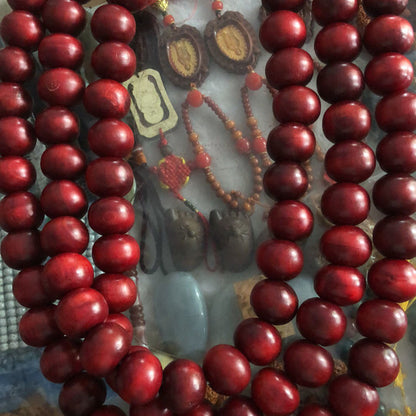 3cm 54 Shaolin Monk Prayer Mala Beads Necklaces for Kung Fu Suit