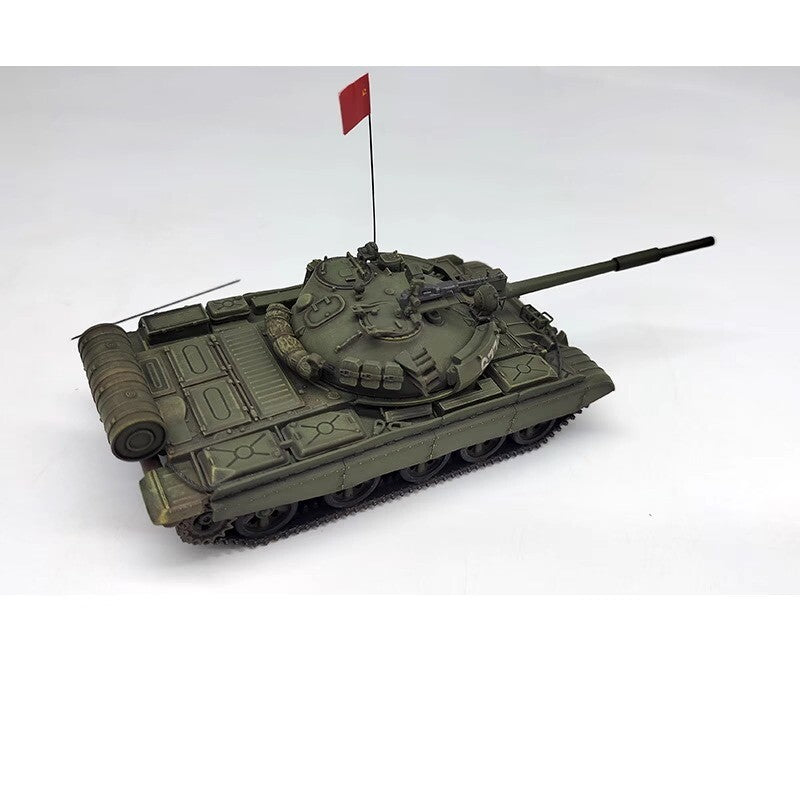 Fingertip Model 1/72Soviet T62BDD Main Battle Tank Far East Green Finished Model