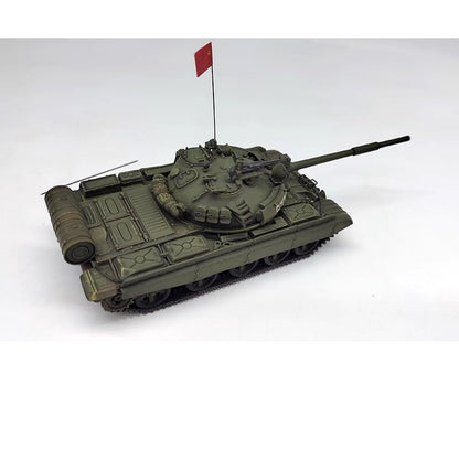 Fingertip Model 1/72Soviet T62BDD Main Battle Tank Far East Green Finished Model