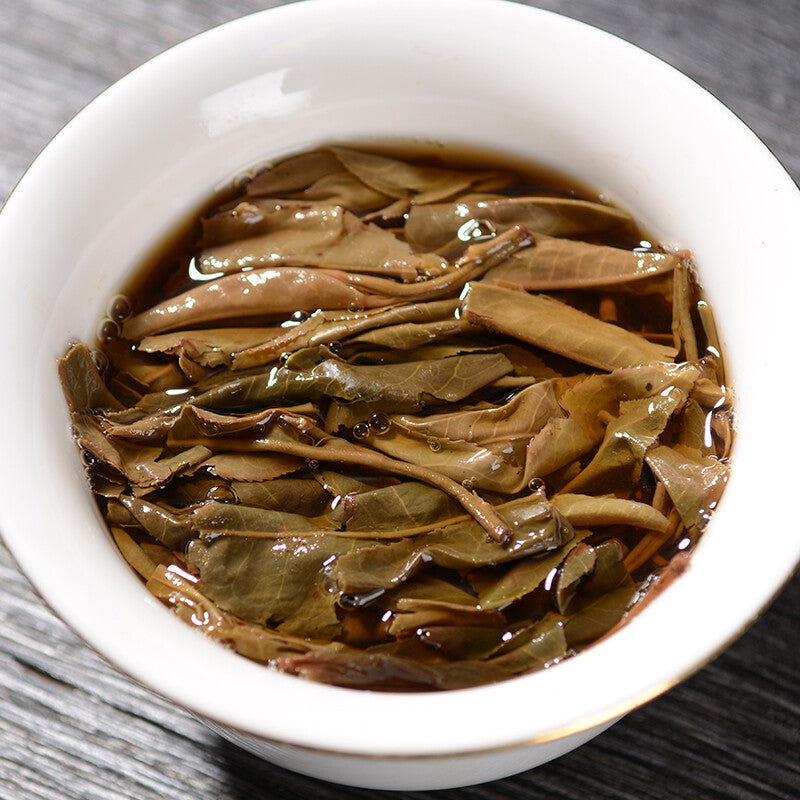 2014 Menghai NAN QIAO Gao Dang Qing Bing Shen Yunnan Pu-erh Puer Tea Raw 357g