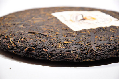 357g 2007 Yunnan Puerh Tea 7598 Ripe Pu-Erh Tea Cake Ancient Tree Black Tea Gift