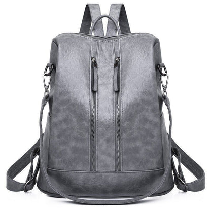 Women Backpack PU Bag Bucket Lady Shoulder Packs Backpacks Travel Rucksack