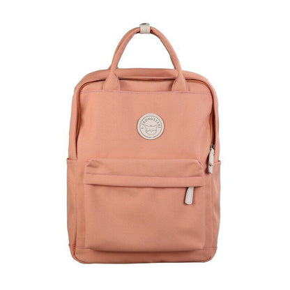 White Women Backpack Style Schoolbag Student Shoulder Bag Laptop Backpack Travel
