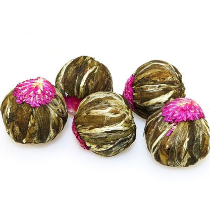yi dian hong, Blooming Flowering Flower Artistic Tea, Chinese Artisan Blossoming