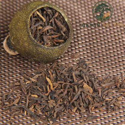 500g Small Green Mandarin Orange Pu'er Tea Royal Court Chenpi Pu-erh