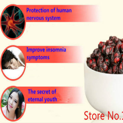 Superior Schisandra Berries Health Care Top-Grade Wild Natural Herbal Tea 250g