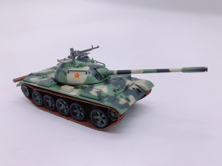 China T-59 w/ 2 soldiers 1/72 FINISHED MODEL TANK 3R