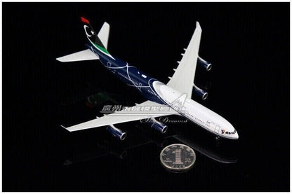 1:400 Phoenix Libya AIRBUS A340-200 Passenger Airplane Diecast Aircraft Model