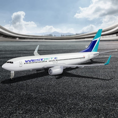 1:300 American Westjet B737 Model Plane Alloy Diecast Airplane Model Collection