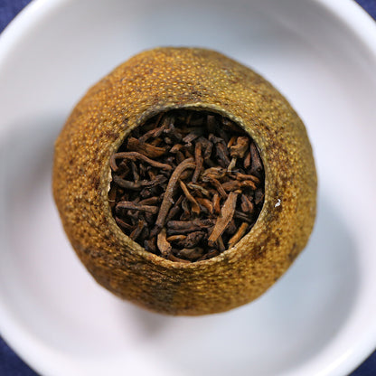 2016 Guangdong Xinhui Mandarine Yunnan Pu'er Ripe Tea Mandarine Shu Pu-erh Tea