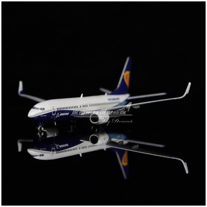 1:400 JC Wings RYANAIR Boeing 737-800 Passenger Plane Diecast Aircraft Model
