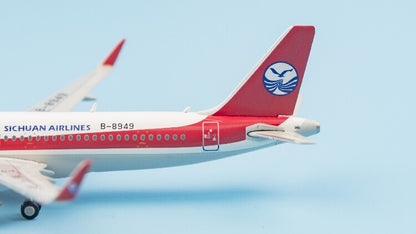 GeminiJets SICHUAN AIRLINES AIRBUS A320neo B-8949 1/400 diecast model aircraft