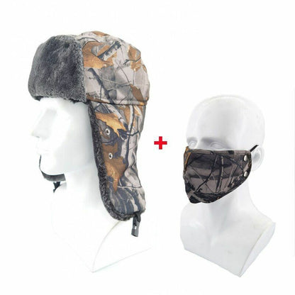 Full Face Mask Neck Warmer Winter Windproof Fleece Hat Cap Thermal Balaclava Hat