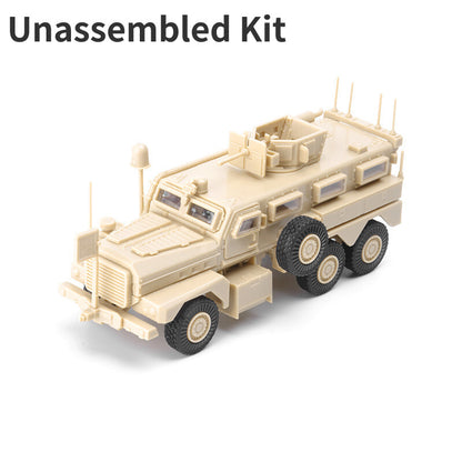 PVC Plastic 1/72 COUGAR 6x6 MRAP Sd.Kfz.7 Half-Track Unassembled Model Kit N