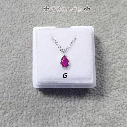 1/6 Female Teardrop White Stone Necklace Model For 12 "ph Tbl Action Figure Body