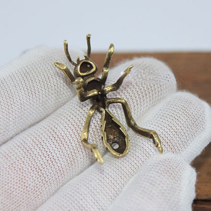 Ant Brass Figurine Statue House Office Table Decoration Animal Figurines Toys