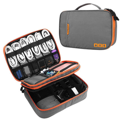 Travel Digital Storage Bag Power Bank Phone Charging Data Cable Storage Bag
