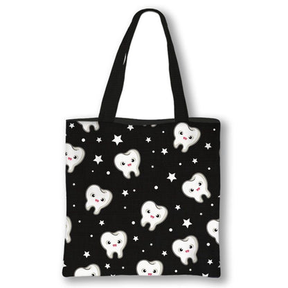 Handbag Casual Tote Bag Shoulder Purse Travelling Storage Pouch Polyester Print