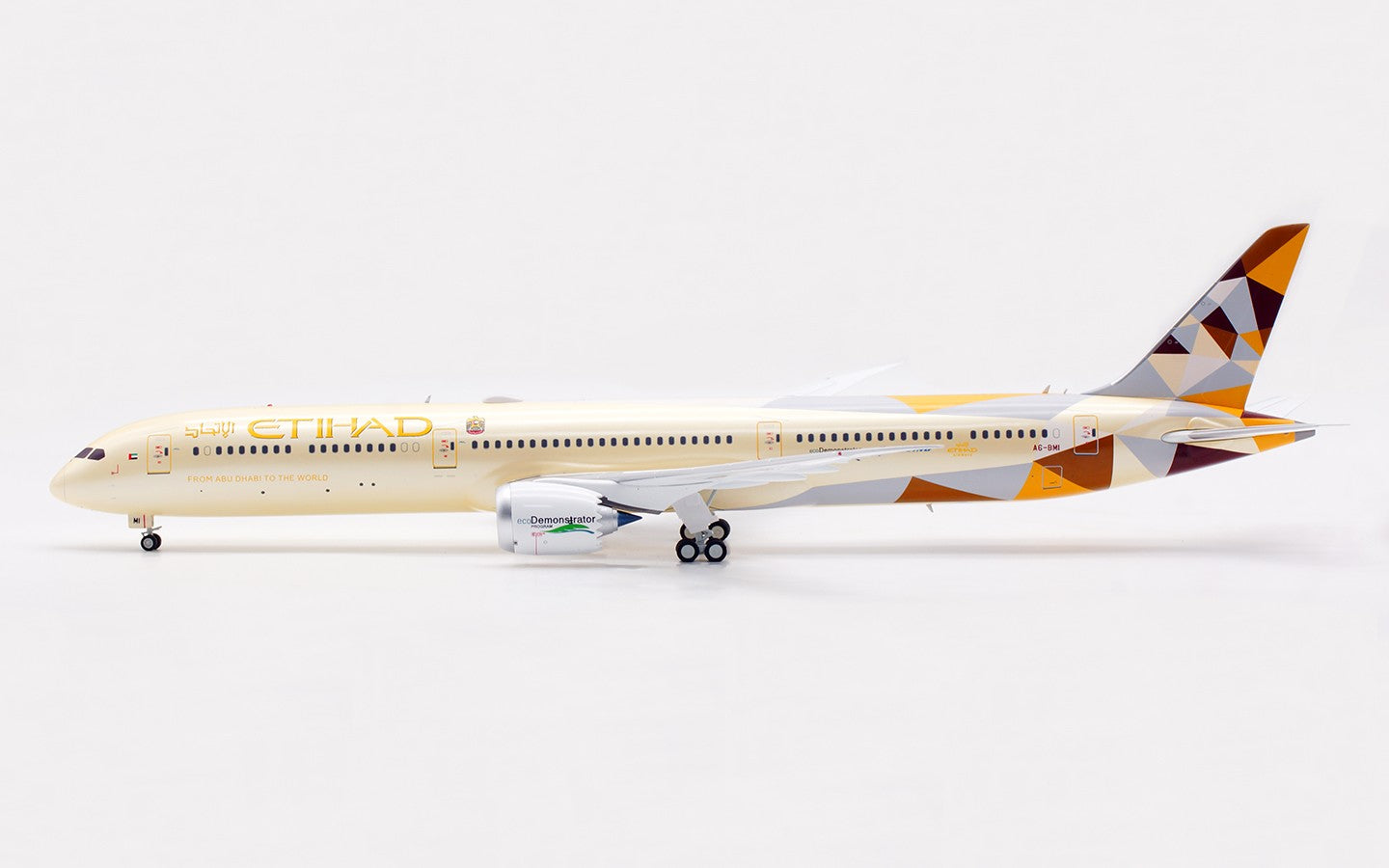 1:200 InFlight Etihad Airways B787-10 Passenger Airplane Diecast Aircraft Model