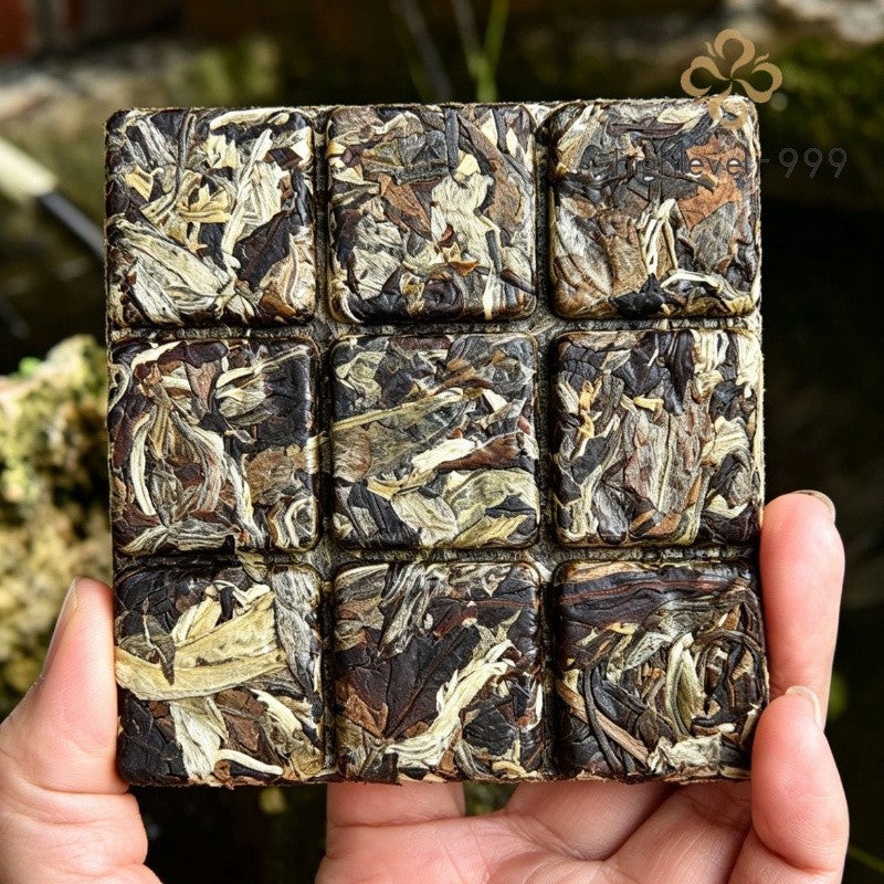 50g Yunnan White Tea Brick Moonlight Aged White Tea Sweet Lingering Aftertaste