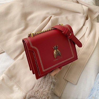 Handbag Retro Shoulder Bag Simple Synthetic Leather Crossbody Bag 20*9*19 CM 1PC