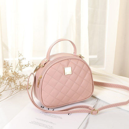 Crossbody Bags Synthetic Leather Embroidered Shoulder Purse Handbags Bucket Bag