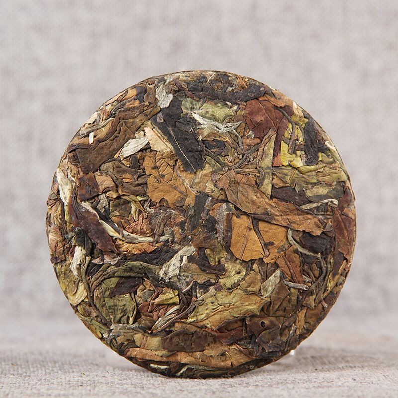 Organic Air-Dried Mini 100g White Tea Cake Natural Puer Tea Cake 100G/3.52oz