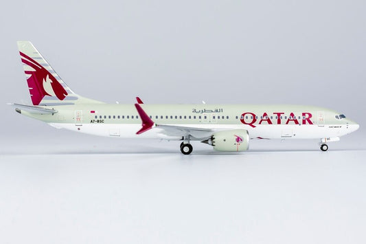 1:400 NG Model QATAR BOEING 737 MAX 8 Passenger Airplane Diecast Aircraft Model