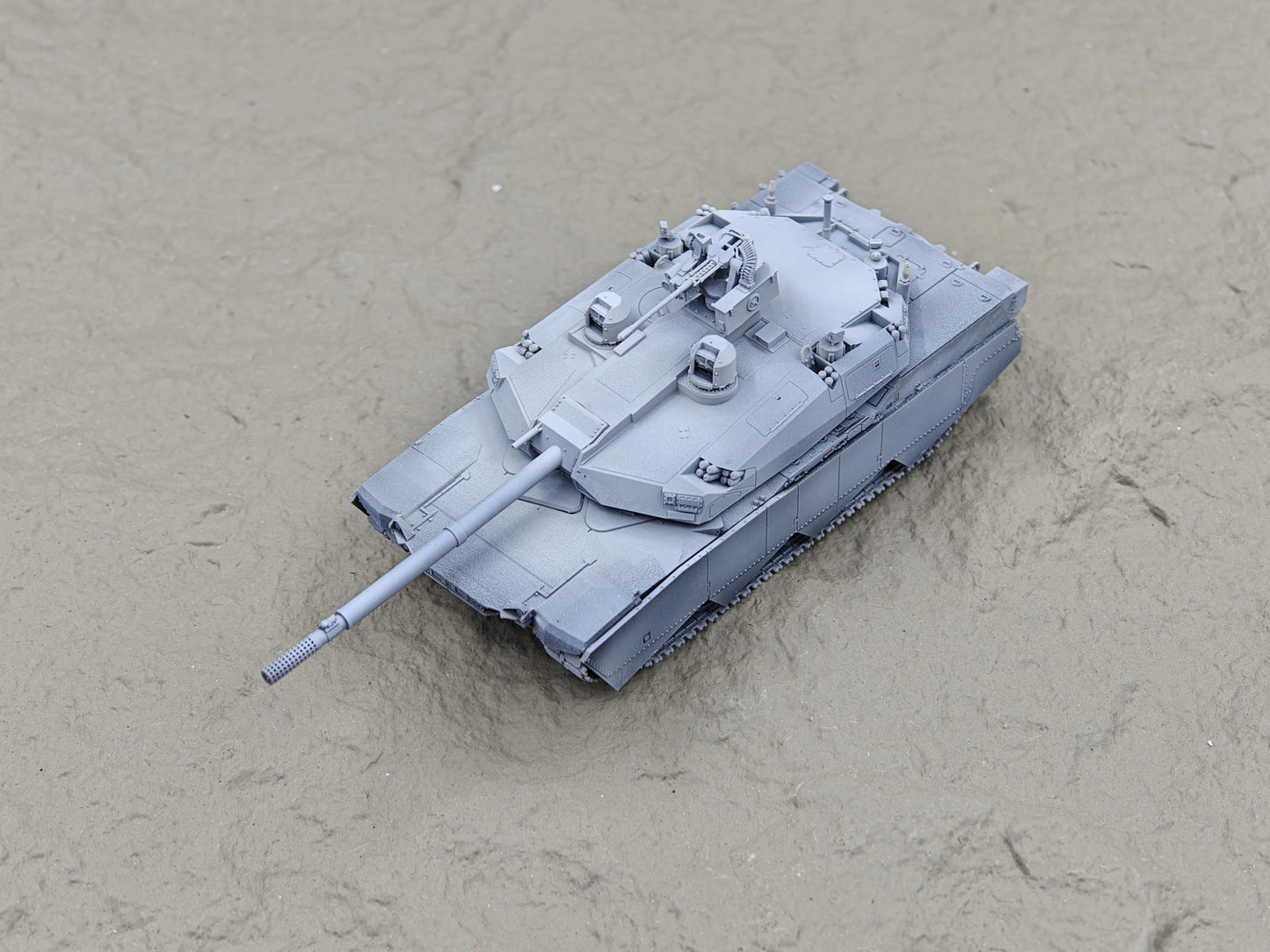 1/72/87 US New Generation Abrams-X Main Battle Tank Resin Model Kit 3D Printed