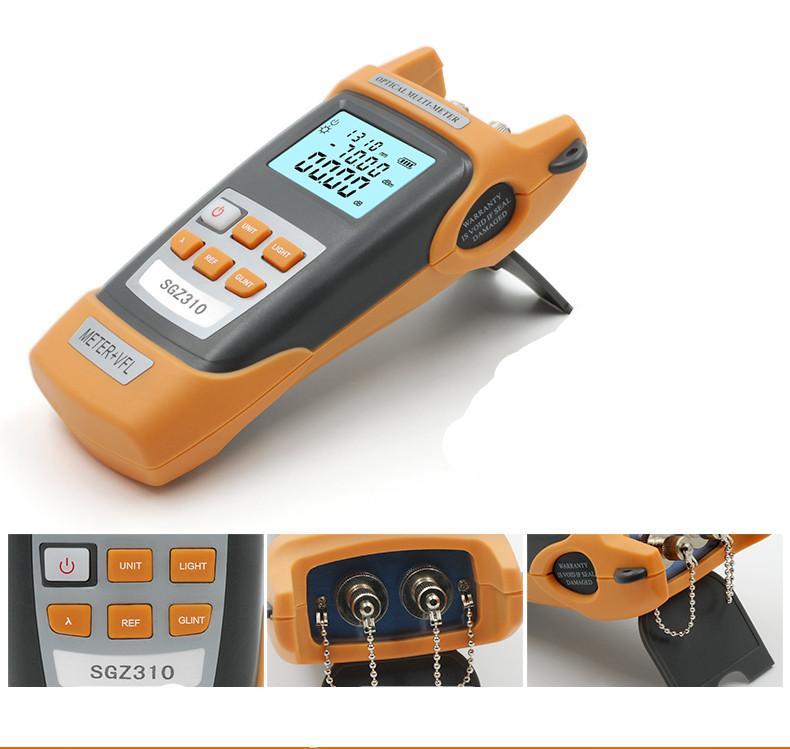 All-IN-ONE Fiber Optic Power Meter -70 +3dBm and 10mw 10km Visual Fault Locator