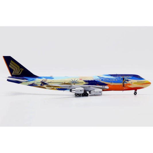 1:400 JC Wings Singapore Airlines B747-400 9V-SPK Plane Diecast Aircraft Model