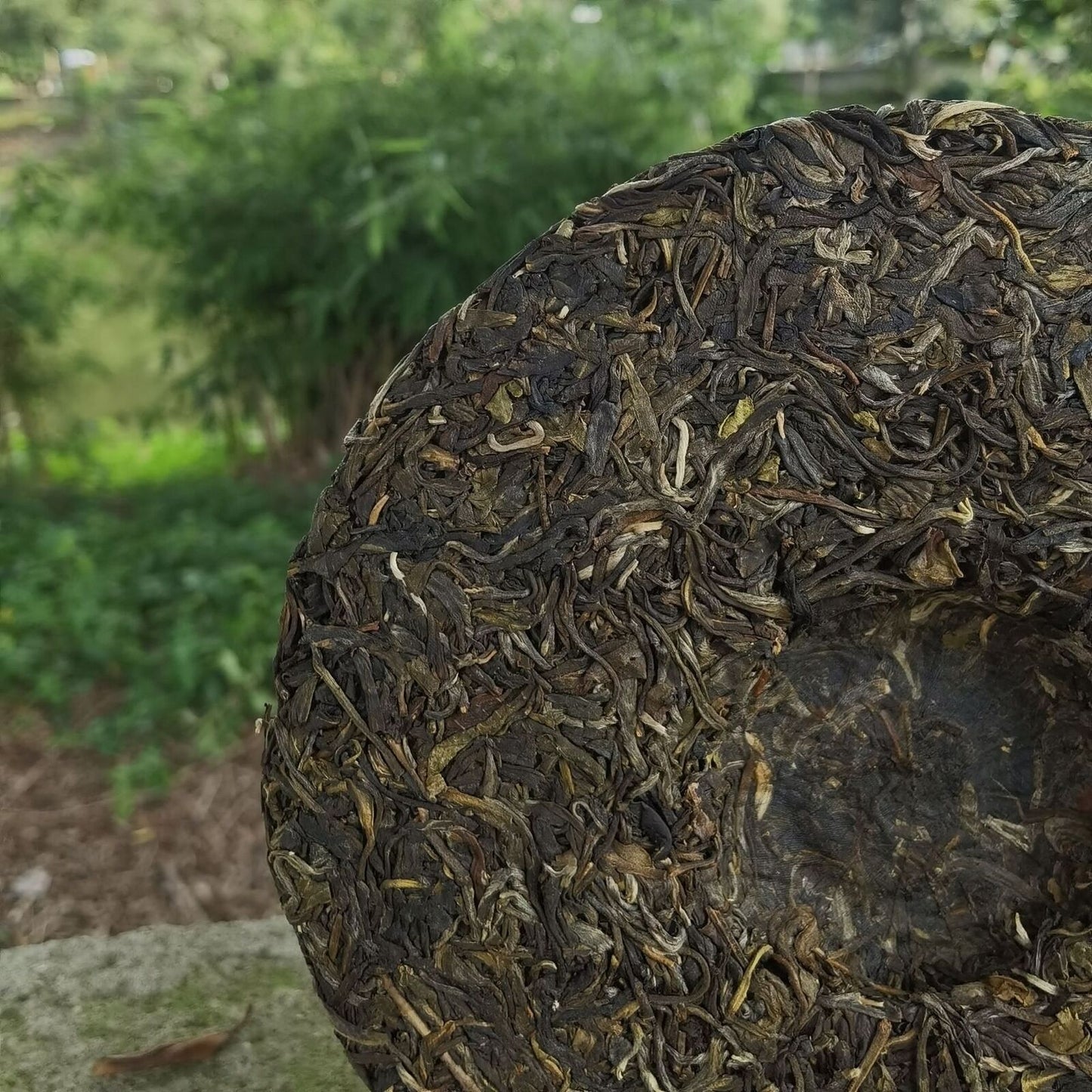 357g Yunnan Old Banzhang Old Tree Raw Puer Raw Pu'er Tea Cake