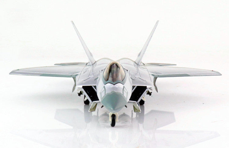 HM 1/72 US F22 fighter model F-22A "Mirror Coating" 422nd 2021
