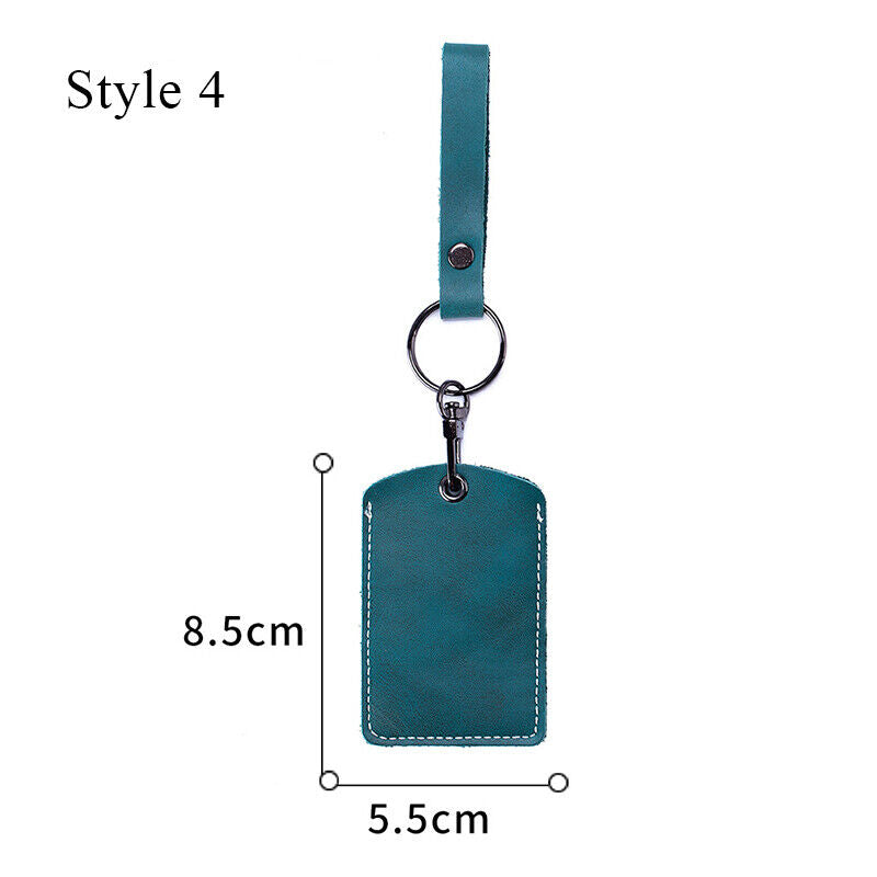 Card Holder Protective Cover Bus Card Cover ID Card Case Keychain Card Bag