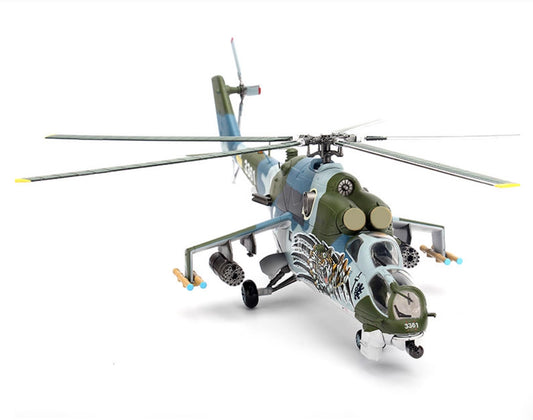 1:72 BLESS Czech Air Force Mi-24V Hind NTM 2011 Attack Helicopter Diecast Model