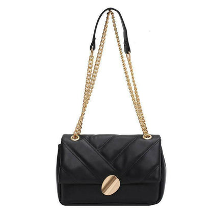 Ladies Hand Bags Shoulder Bags Women Chains Crossbody Bag PU Leather Handbags