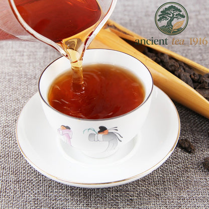 500g Pu'er Tea Menghai Mellow Aroma Ripe Tea Bulk Pu'er