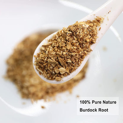 TEARELAE Burdock Root Tea 2.5g x 50 Count Natural Burdock Root Tea Bags