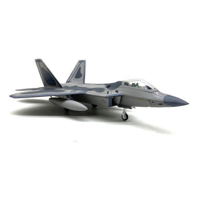 18cm 1:100 US F22 Raptor Stealth Fighter Alloy Aircraft Fighter Military Model B