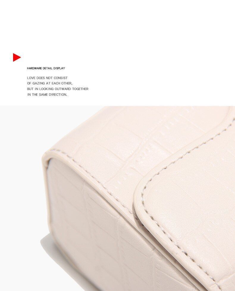 One Shoulder Handbag Crossbody Pearl Bead Handle Bags Elegant Small 17*10*7*4 CM