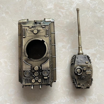 1:72 WW II Germany The King Tiger Heavy Tank Model All-metal Bronze
