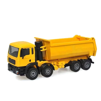 1/50 Heavy Dump Truck Construction Equipment Vehicle Model Simulated Ornament
