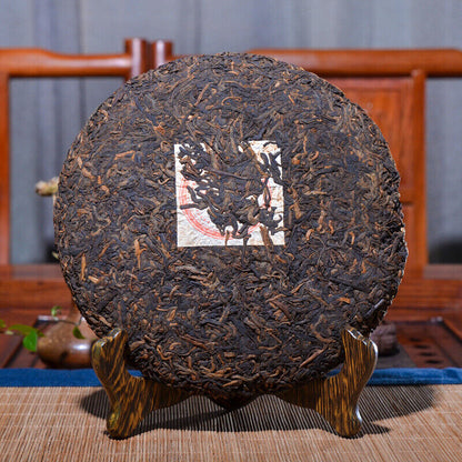 Yunnan Pu'er Tea Yunnan Seven Cakes Tea Ripe Tea 357g Healthy Drink