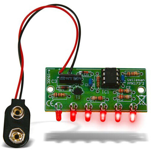 Velleman MK173 Mini 6-LED Chaser Kit